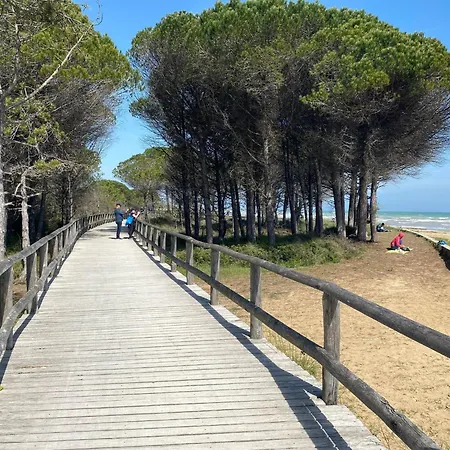 Cozy Flat With Amazing Seaview In Apartamento Bibione